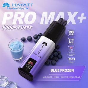 Hayati Pro Max Plus 6000+ | 5 PACK - Discount Vapes