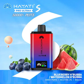 Hayati Pro Ultra Plus (S) 50,000+ | 5 PACK - Discount Vapes