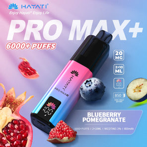 Hayati Pro Max Plus 6000+ | 5 PACK - Discount Vapes