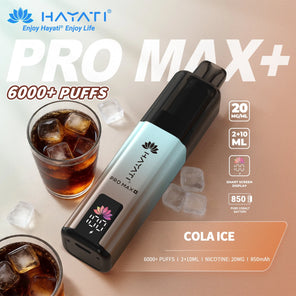 Hayati Pro Max Plus 6000+ | 5 PACK - Discount Vapes