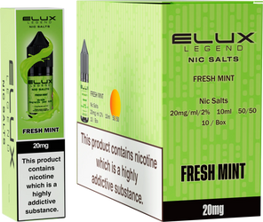 Elux Nic Salts 20mg | Single Bottle - Discount Vapes