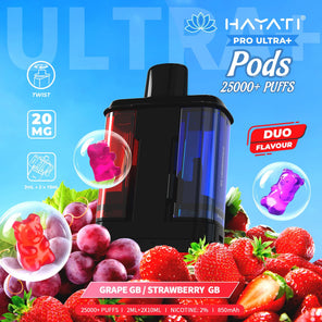 Hayati Pro Ultra Plus 25000+ Pods | 5 PACK - Discount Vapes