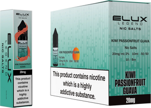 Elux Nic Salts 20mg | Single Bottle - Discount Vapes