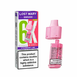 Lost Mary BM6000 New Edition Pods | 5 PACK - Discount Vapes
