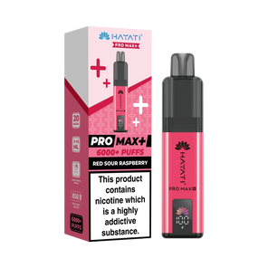 Hayati Pro Max Plus 6000+ | Single Bar - Discount Vapes