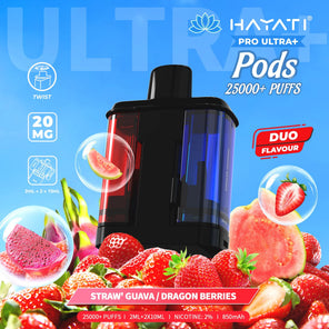 Hayati Pro Ultra Plus 25000+ Pods | 5 PACK - Discount Vapes