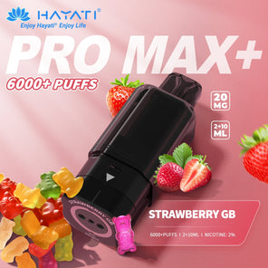 Hayati Pro Max Plus 6000+ Pods | 5 PACK - Discount Vapes