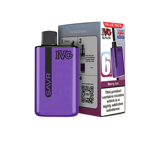 IVG SAVR 3000+ | 5 PACK - Discount Vapes