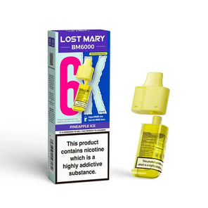 Lost Mary BM6000 New Edition Pods | 5 PACK - Discount Vapes