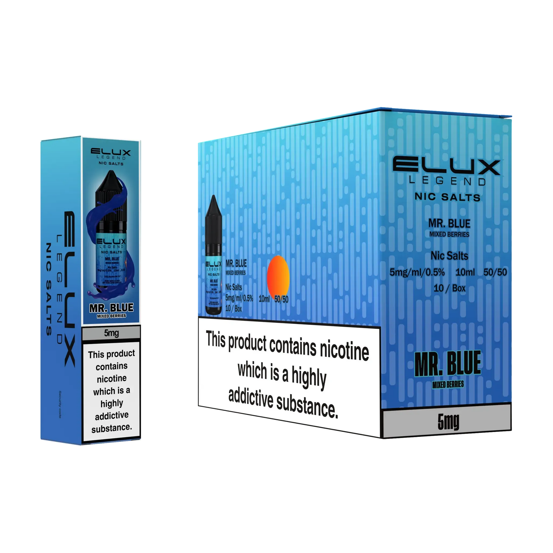 Elux Nic Salts 5mg | 10 PACK - Discount Vapes