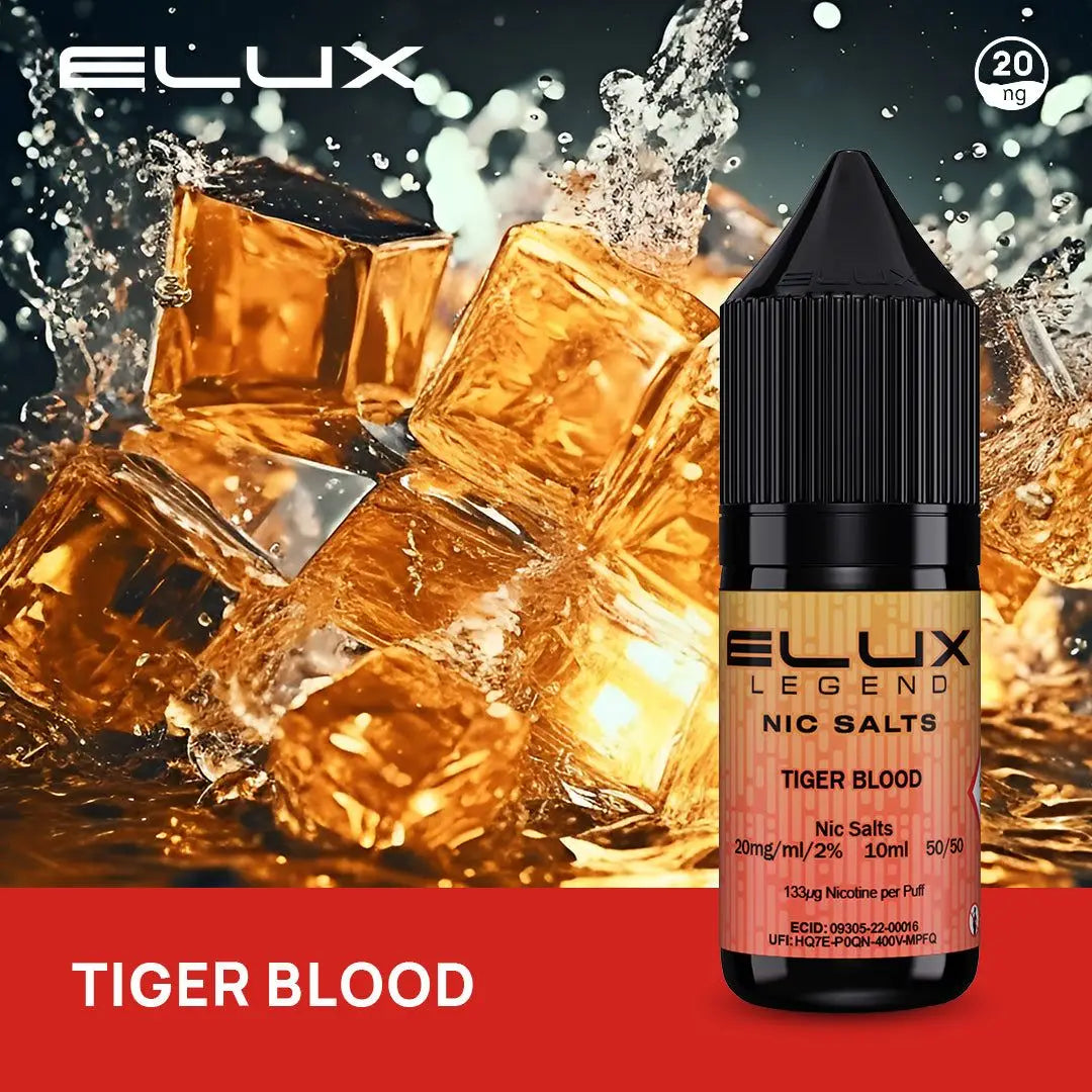 Elux Nic Salts 20mg | 10 PACK - Discount Vapes
