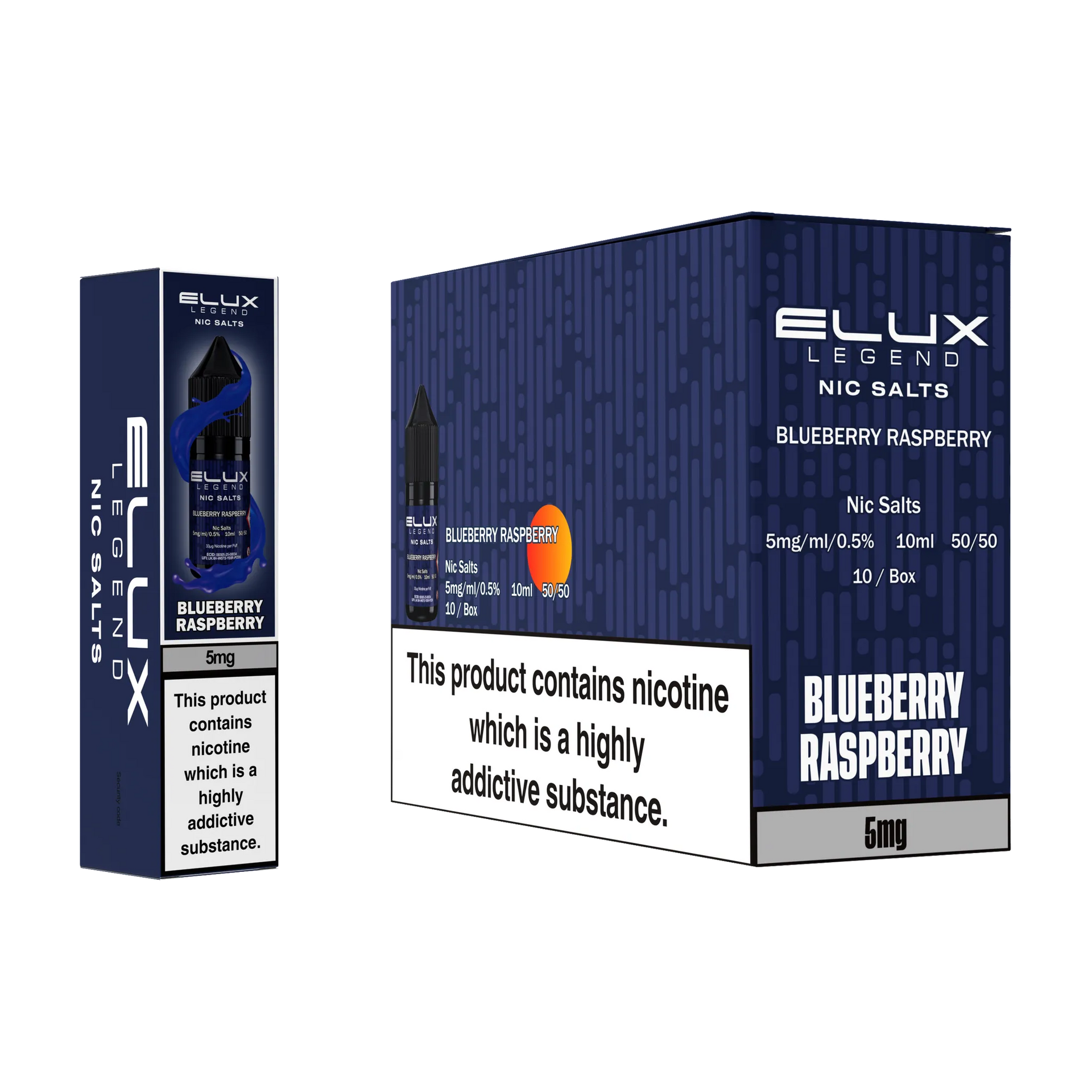 Elux Nic Salts 5mg | 10 PACK - Discount Vapes