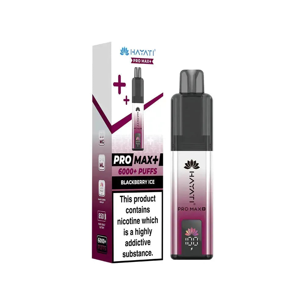 Hayati Pro Max Plus 6000+ | Single Bar - Discount Vapes