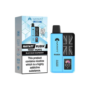 Hayati Rubik 7000+ | Single Bar - Discount Vapes