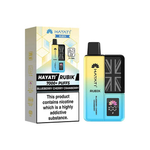 Hayati Rubik 7000+ | 5 PACK - Discount Vapes