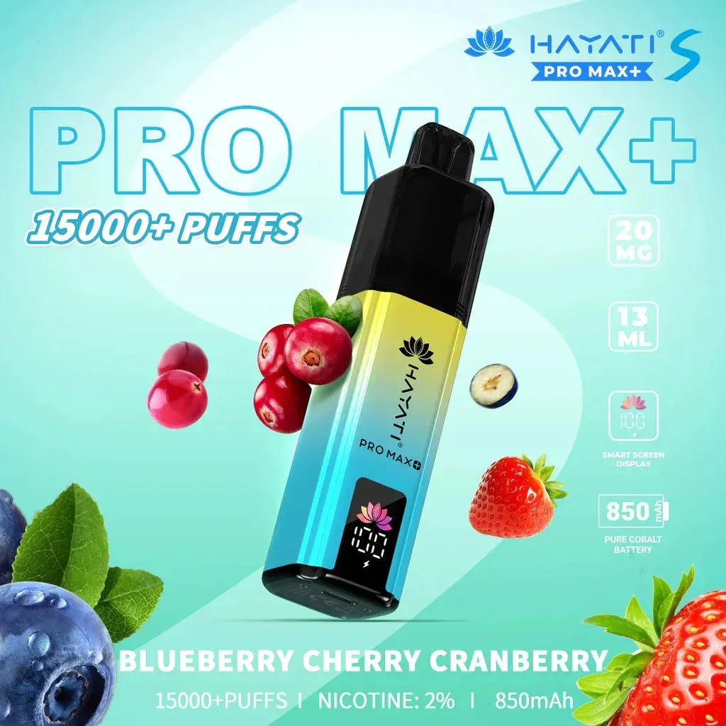 Hayati Pro Max Plus (S) 15,000+ | 5 PACK - Discount Vapes