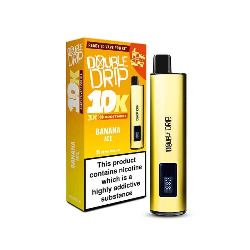 Double Drip 10K Prefilled Pod Kit | 5 PACK - Discount Vapes