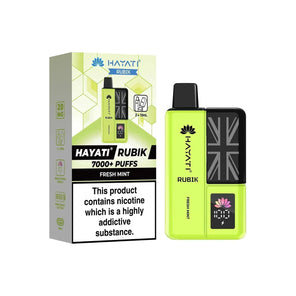 Hayati Rubik 7000+ | Single Bar - Discount Vapes
