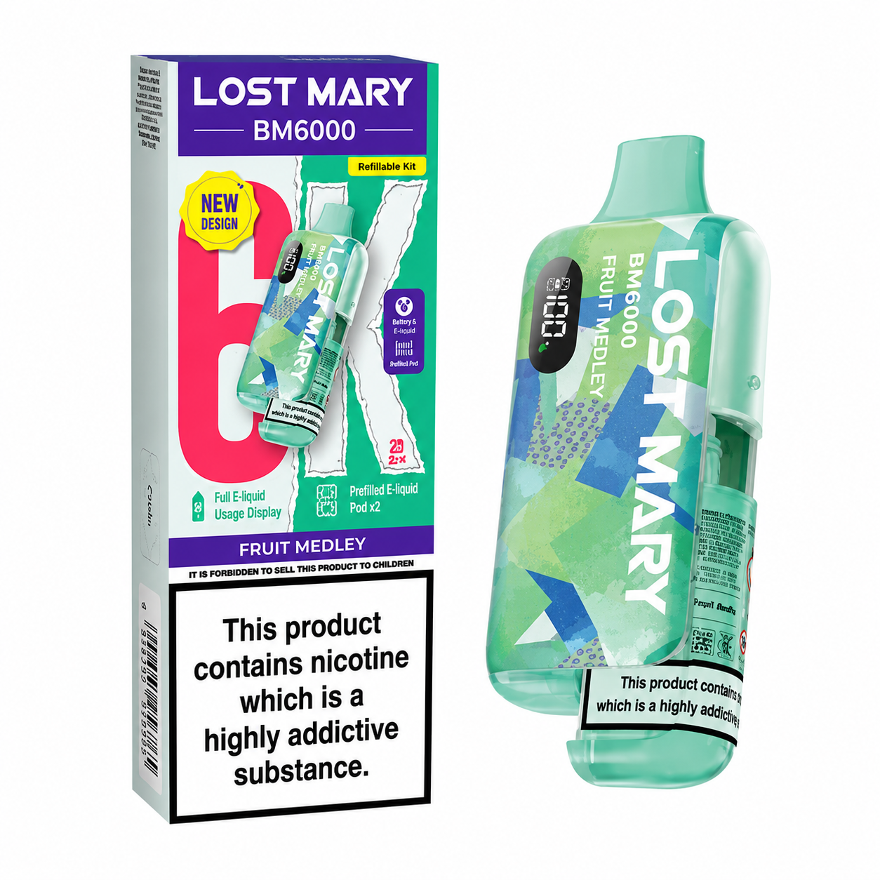 Lost Mary BM6000 New Edition | 5 PACK