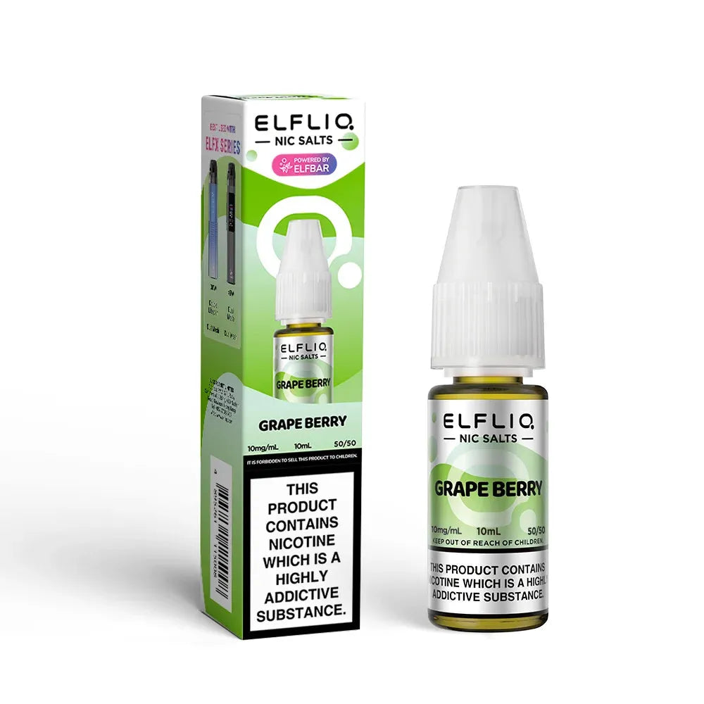ELFLIQ Nic Salts 10mg | Single Bottle - Discount Vapes