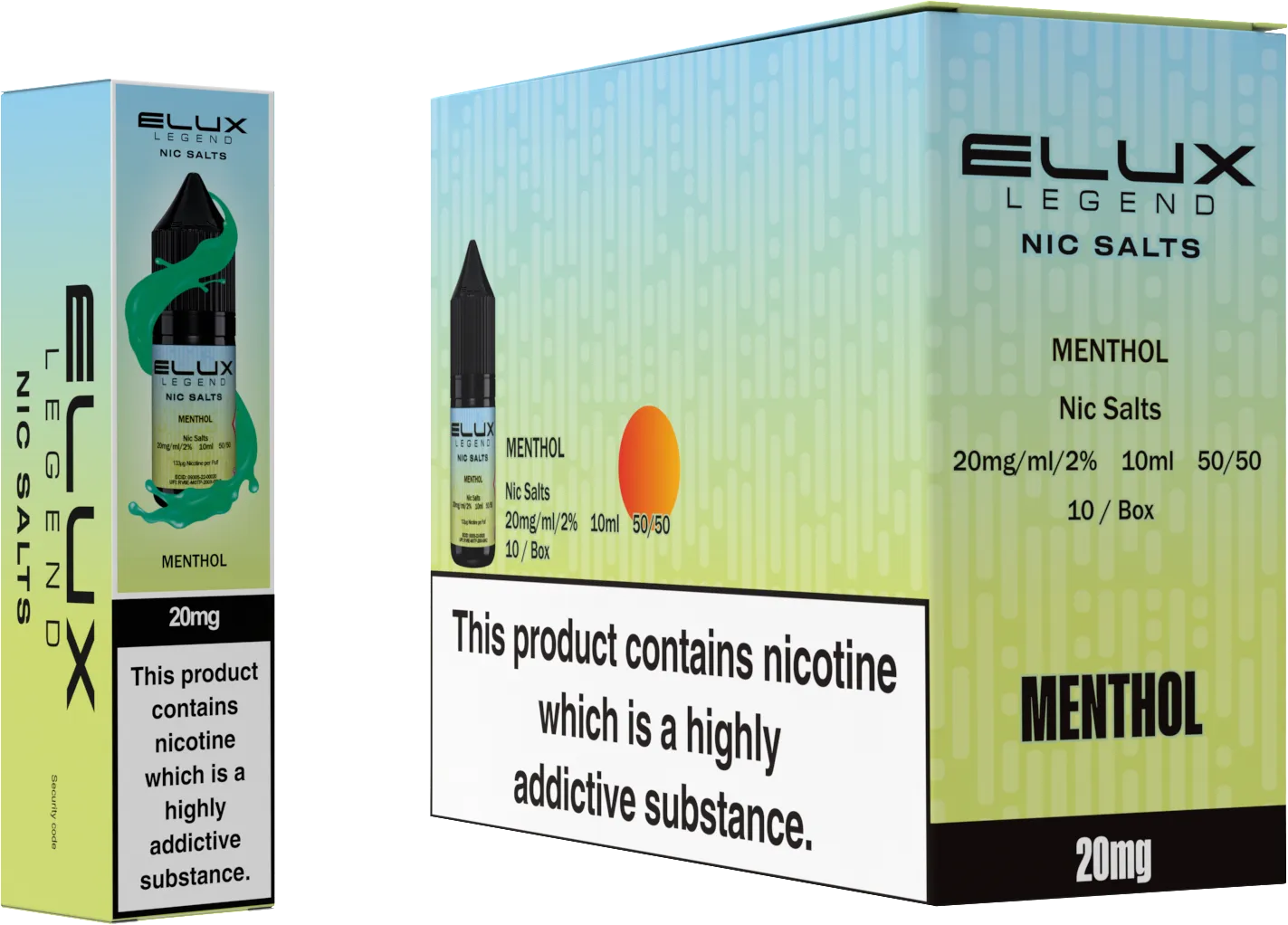 Elux Nic Salts 20mg | Single Bottle - Discount Vapes
