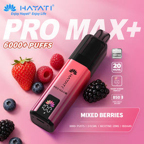 Hayati Pro Max Plus 6000+ | 5 PACK - Discount Vapes