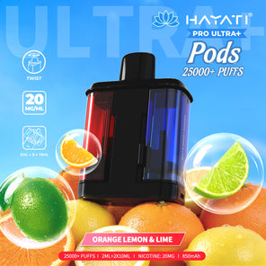Hayati Pro Ultra Plus 25000+ Pods | 5 PACK - Discount Vapes