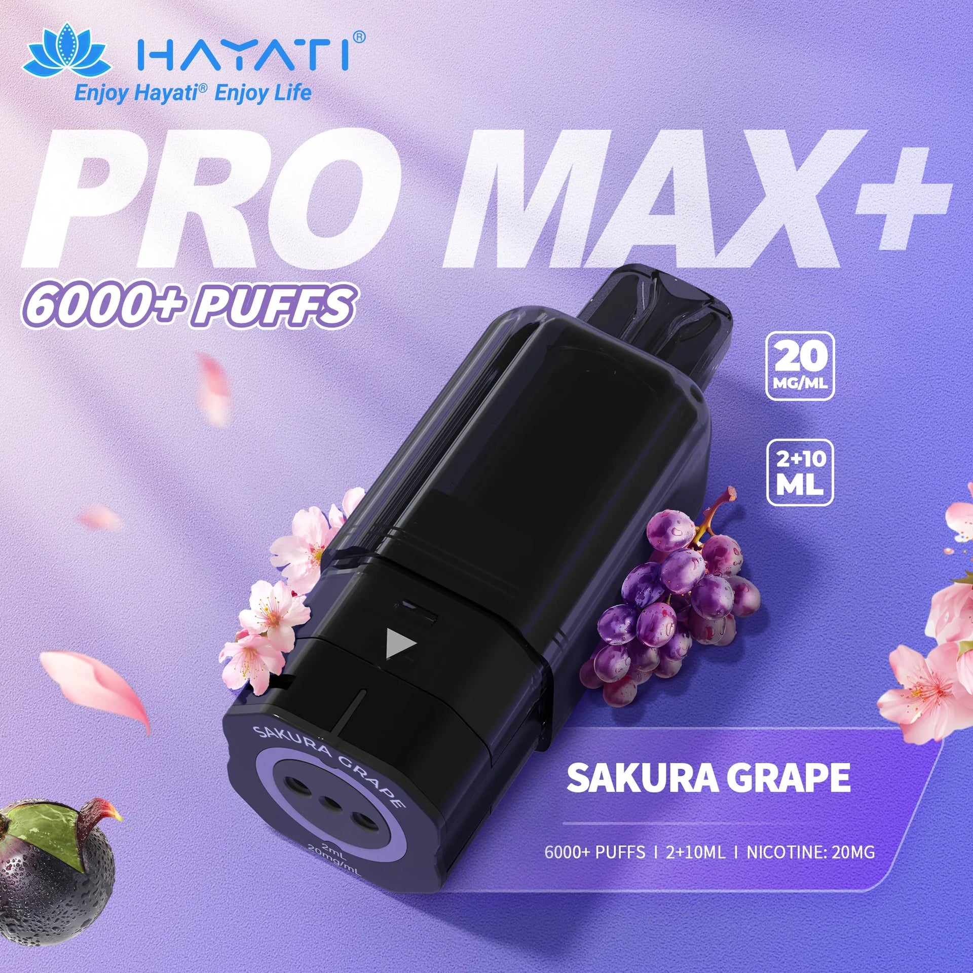 Hayati Pro Max Plus 6000+ Pods | 5 PACK