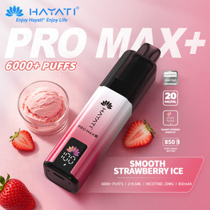 Hayati Pro Max Plus 6000+ | 5 PACK - Discount Vapes