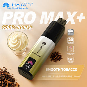 Hayati Pro Max Plus 6000+ | 5 PACK - Discount Vapes