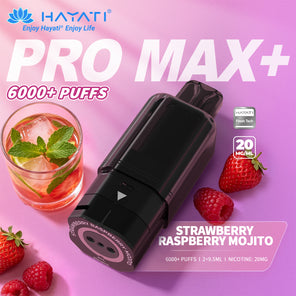 Hayati Pro Max Plus 6000+ Pods | 5 PACK - Discount Vapes