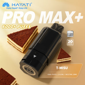 Hayati Pro Max Plus 6000+ Pods | 5 PACK - Discount Vapes