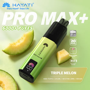 Hayati Pro Max Plus 6000+ | 5 PACK - Discount Vapes