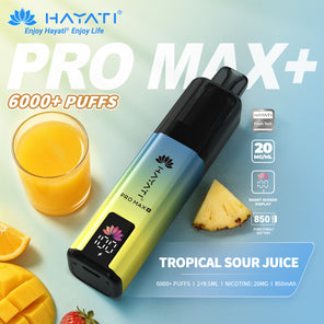 Hayati Pro Max Plus 6000+ | 5 PACK - Discount Vapes