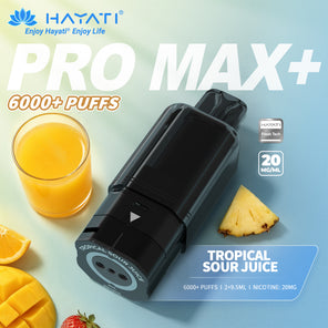 Hayati Pro Max Plus 6000+ Pods | 5 PACK - Discount Vapes