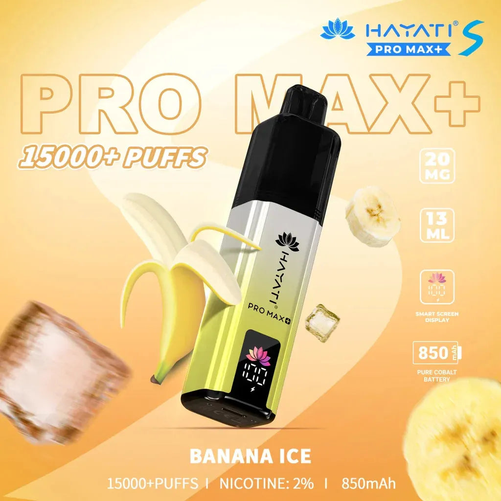 Hayati Pro Max Plus (S) 15,000+ | 5 PACK - Discount Vapes