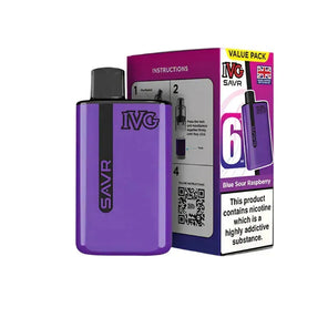 IVG SAVR 3000+ | 5 PACK - Discount Vapes