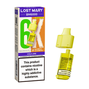 Lost Mary BM6000 New Edition Pods | 5 PACK - Discount Vapes