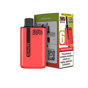 IVG SAVR 3000+ | 5 PACK - Discount Vapes